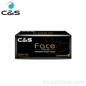 Absorción de tejido facial humectable